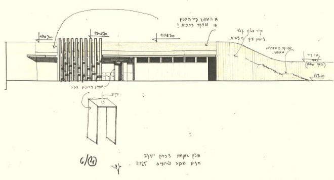 53 - Zichron Yacov Sketch for planning 2