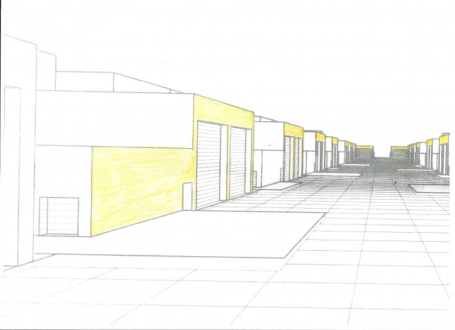 Ashdod TV Street elevation view